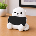 Loutre Mignon | Support Téléphone Universel & Organisateur