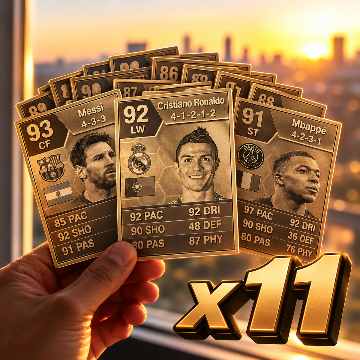Carte Ultimate Team personnalisée – Votre joueur en carte FUT