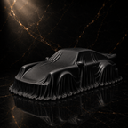 Sculpture Porsche 911 Turbo 964 | Sous Bâche — 20 cm