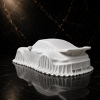 Sculpture Porsche 911 Turbo 964 | Sous Bâche — 20 cm