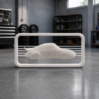 Sculpture Porsche 911 Suspendu | Sculpture d’Art Moderne | Pièce de Collection
