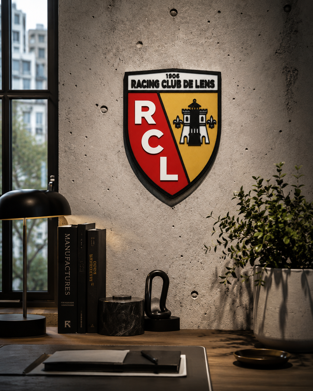 Plaque Décorative RC Lens – Design Premium