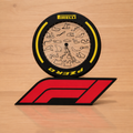 Roue F1 | Les 24 Circuits de la Saison — 20 cm