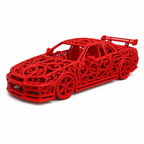 Nissan Skyline Voronoi | Pièce de Collection | Art Moderne | 20 cm