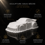 Sculpture Porsche 911 Turbo 964 | Sous Bâche — 20 cm