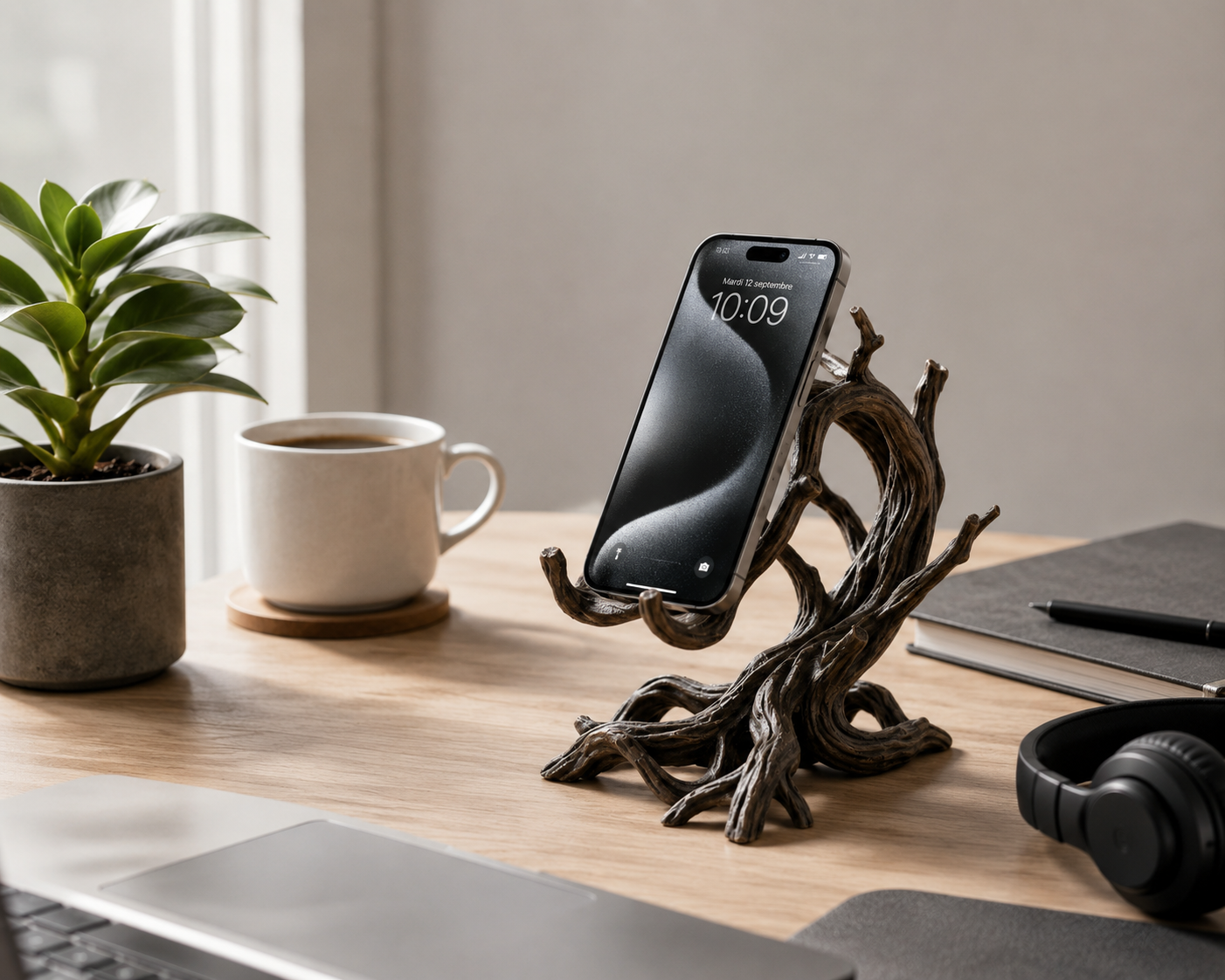Support Téléphone Artisanal | Chaque Pièce Unique