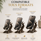 Support Téléphone Artisanal | Chaque Pièce Unique