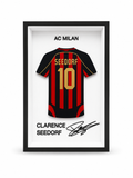 Maillot Encadré Clarence Seedorf | AC Milan | Décoration 3D Premium