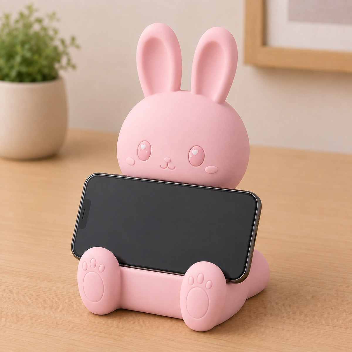 Bunny Mignon | Support Téléphone Universel & Organisateur