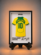 Maillot Encadré Ronaldinho | Brésil 2002