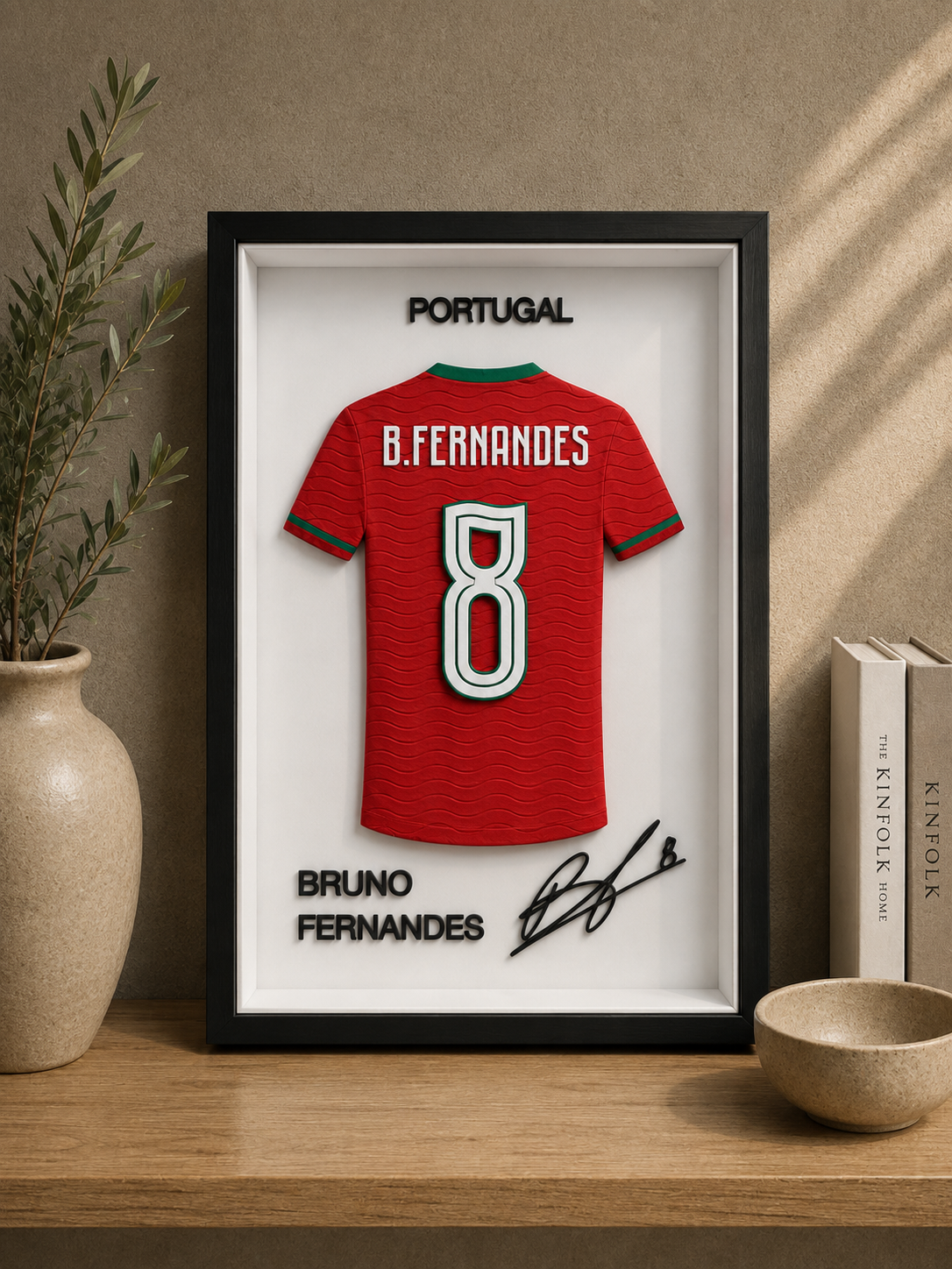 Maillot Encadré Bruno Fernandes | Portugal 2026