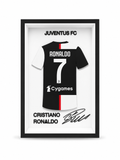 Maillot Encadré Cristiano Ronaldo | Juventus FC 2018-2021 | Décoration 3D Premium