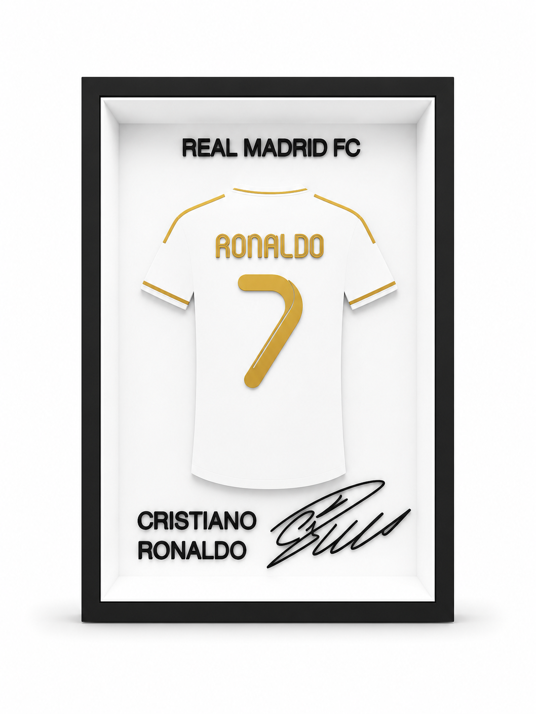 Cadre Maillot Cristiano Ronaldo Real Madrid #7