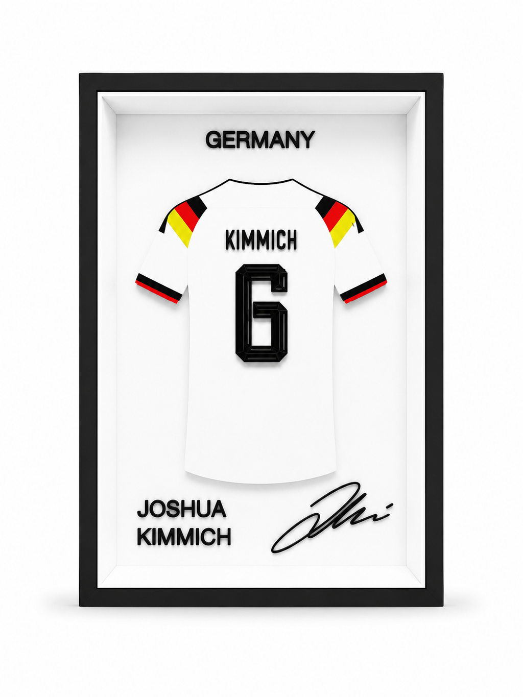 Maillot Encadré Joshua Kimmich | Allemagne | Décoration 3D Premium