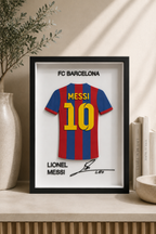 Maillot Encadré Lionel Messi | FC Barcelone – vue 2