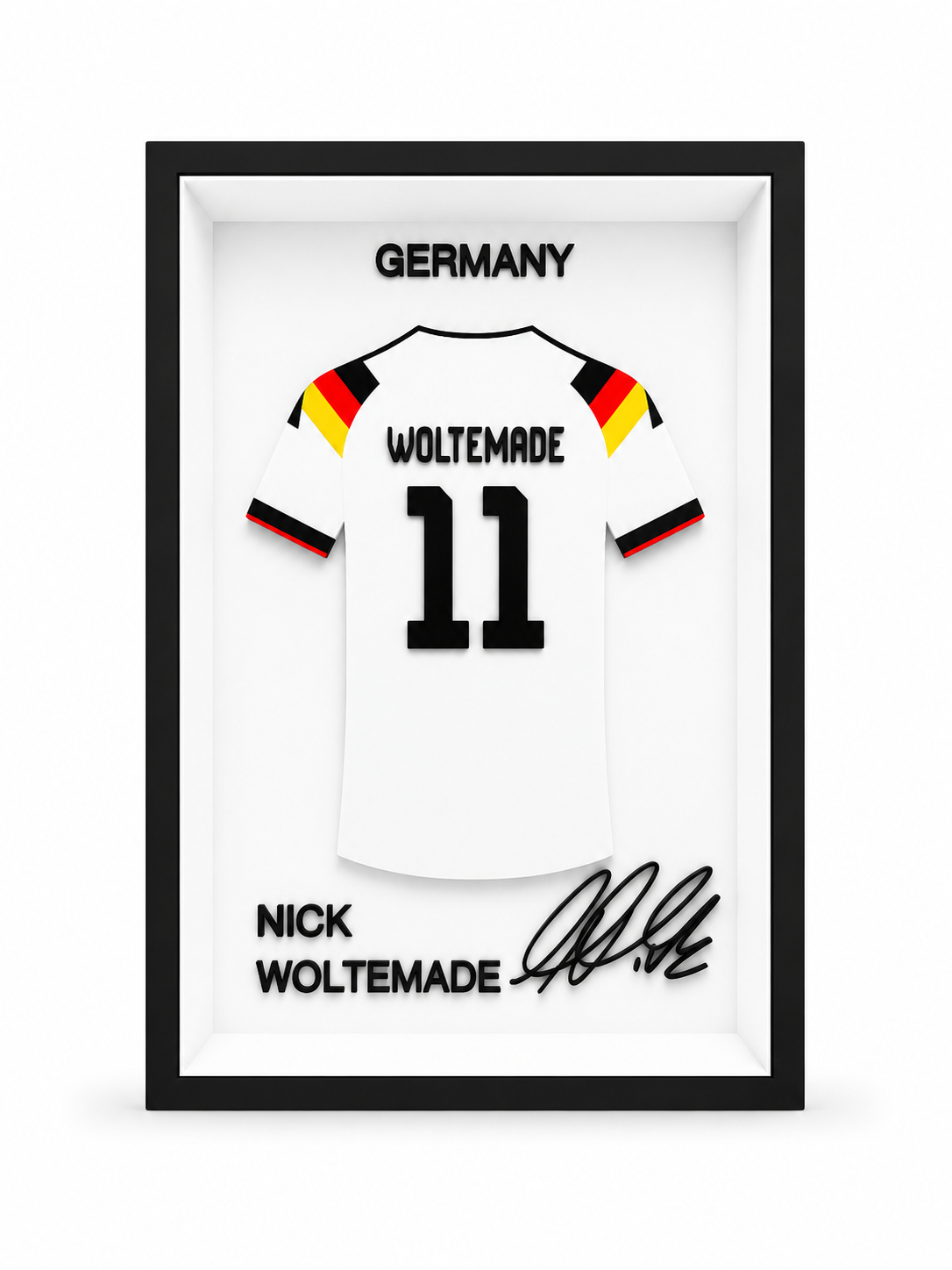 Nick Woltemade — Sélection Nationale d'Allemagne — Marco de Camiseta
