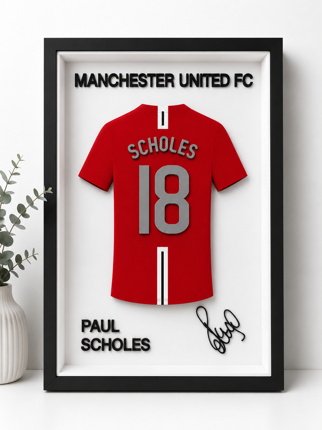 Maillot Encadré Paul Scholes | Manchester United