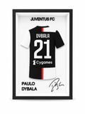Maillot Encadré Paulo Dybala | Juventus FC | Décoration 3D Premium