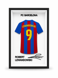 Maillot Encadré Robert Lewandowski | FC Barcelona | Décoration 3D Premium