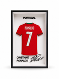 Maillot Encadré Cristiano Ronaldo | Portugal 2026 | Décoration 3D Premium