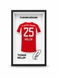 Maillot Encadrée Thomas Müller | Bayern Munich #25 | Décoration 3D Premium