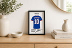 Maillot Encadré Zinédine Zidane | France 1998 – vue 5