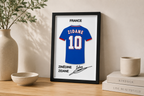 Maillot Encadré Zinédine Zidane | France 1998 – vue 3