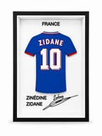 Maillot Encadré Zinédine Zidane | France 1998 – vue 4
