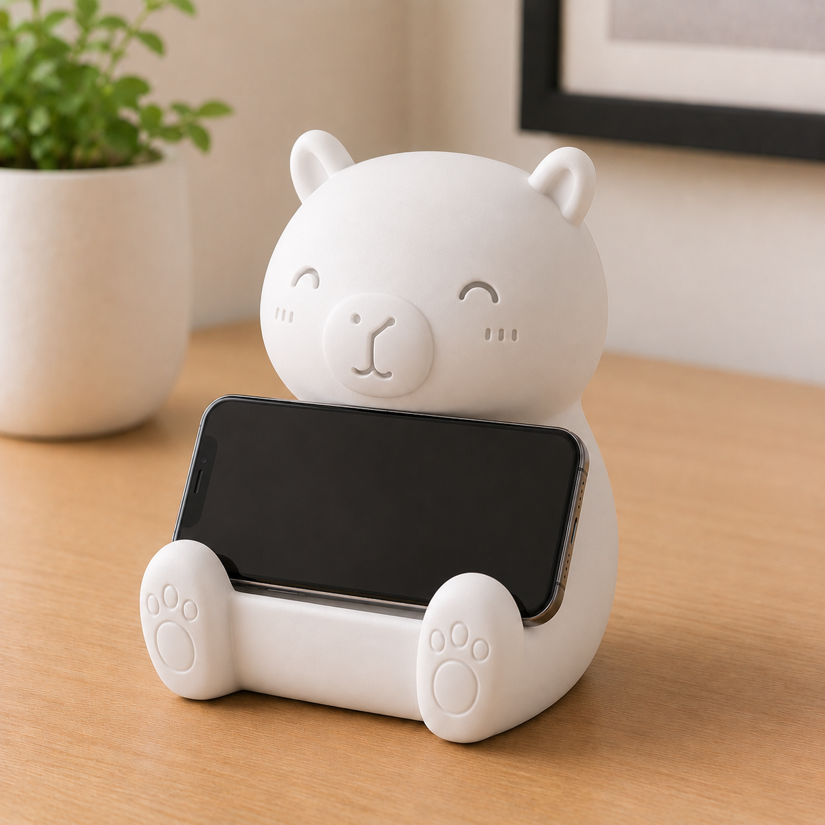 Capy Mignon | Support Téléphone Universel & Organisateur