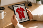 Maillot Encadré Cristiano Ronaldo | Manchester United – vue 3