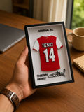 Maillot Encadré Signature Thierry Henry | Arsenal FC