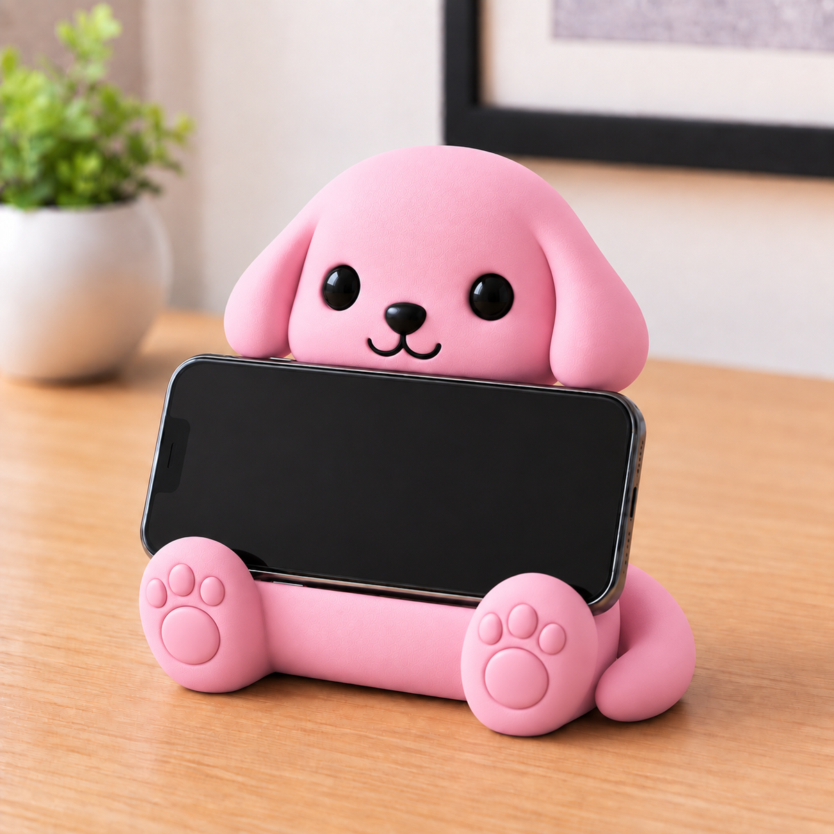 Puppy Mignon | Support Téléphone Universel & Organisateur