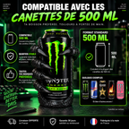 Support Canette « La Griffe » — Design Gamer Unique | 500 ml