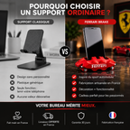 Stand Téléphone Ferrari | Ton Téléphone Mérite une Ferrari — 5 Couleurs