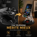 Support Téléphone Spider Voronoi | Design Moderne