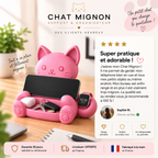 Miaou Mignon | Maxi Organisateur Universel & Support Téléphone