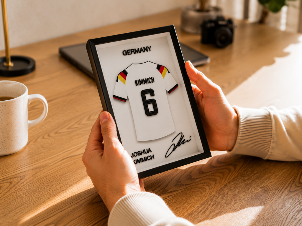 Maillot Encadré Joshua Kimmich | Allemagne | Décoration 3D Premium