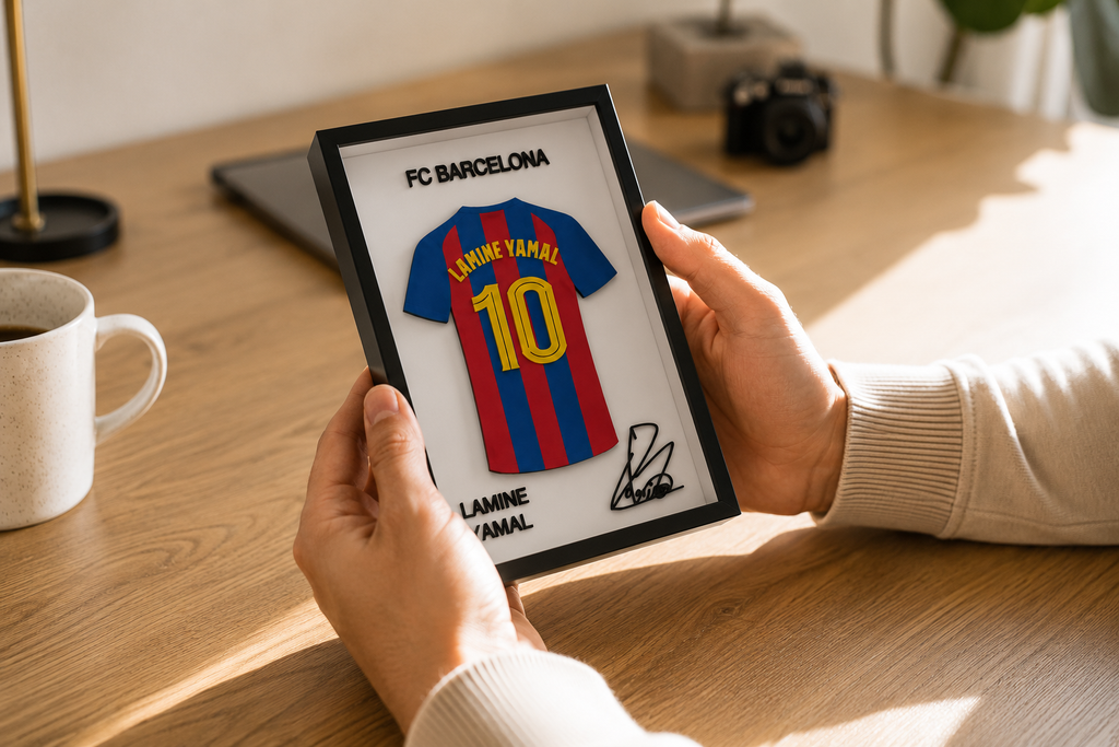 Maillot Encadré Lamine Yamal | FC Barcelona – vue 2