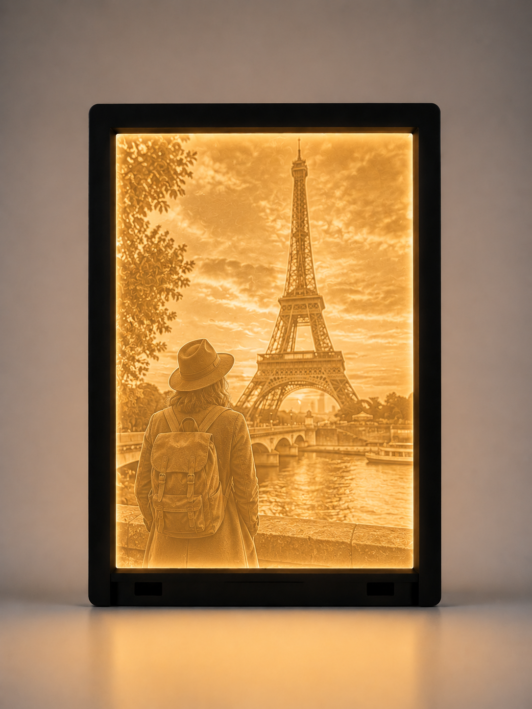 Photo Lumineuse Personnalisée | Seule ou avec Cadre LED – vue 8