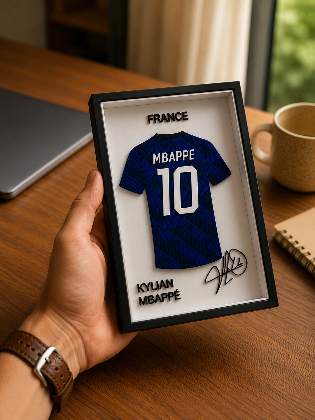 Maillot Encadré Kylian Mbappé | Équipe de France