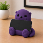 Loutre Mignon | Support Téléphone Universel & Organisateur