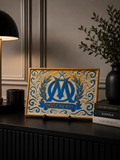 Plaque Ornementale Olympique de Marseille