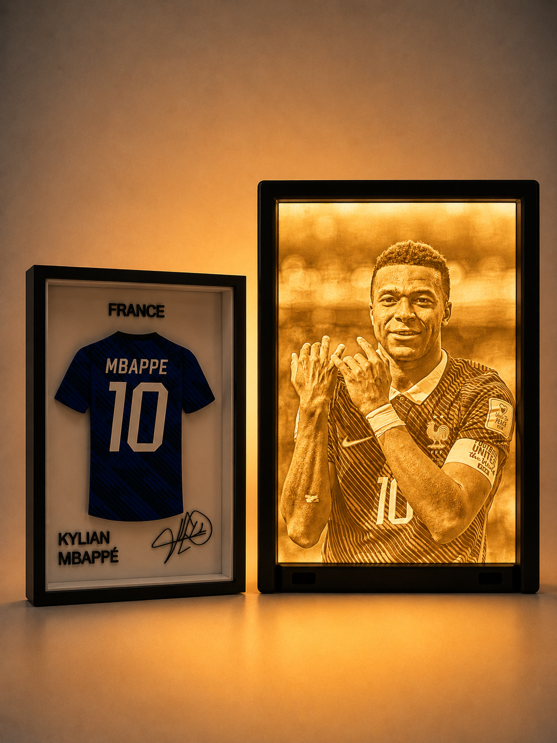 Pack Mbappé | Cadre Lumineux + Maillot France