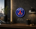 Écusson Mural PSG | Relief 3D – vue 4