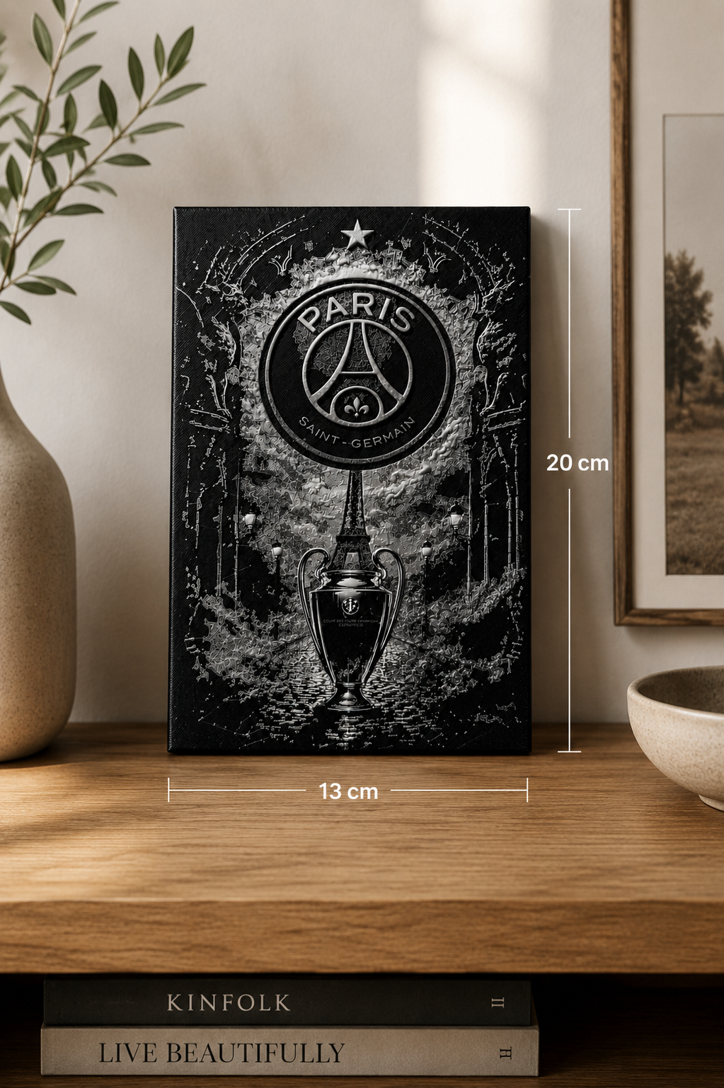 Sculpture Murale PSG Premium