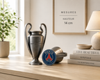 Pack Champions PSG | Trophée + Écusson 3D