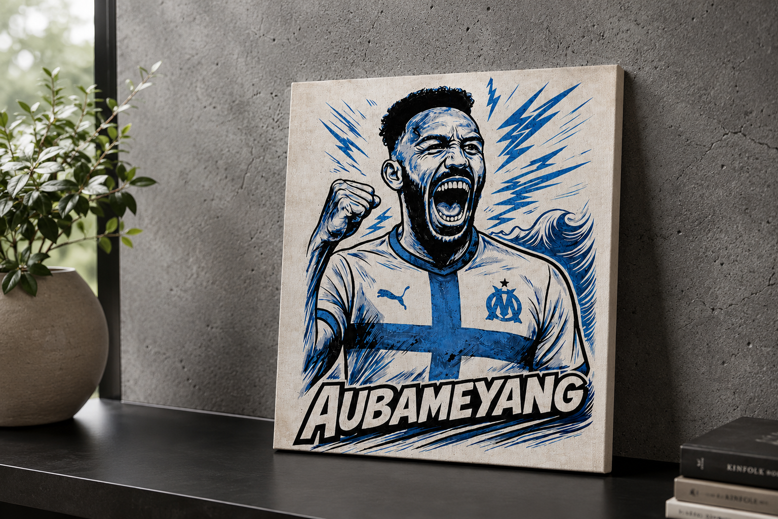 Tableau OM – Aubameyang Edition Graphique