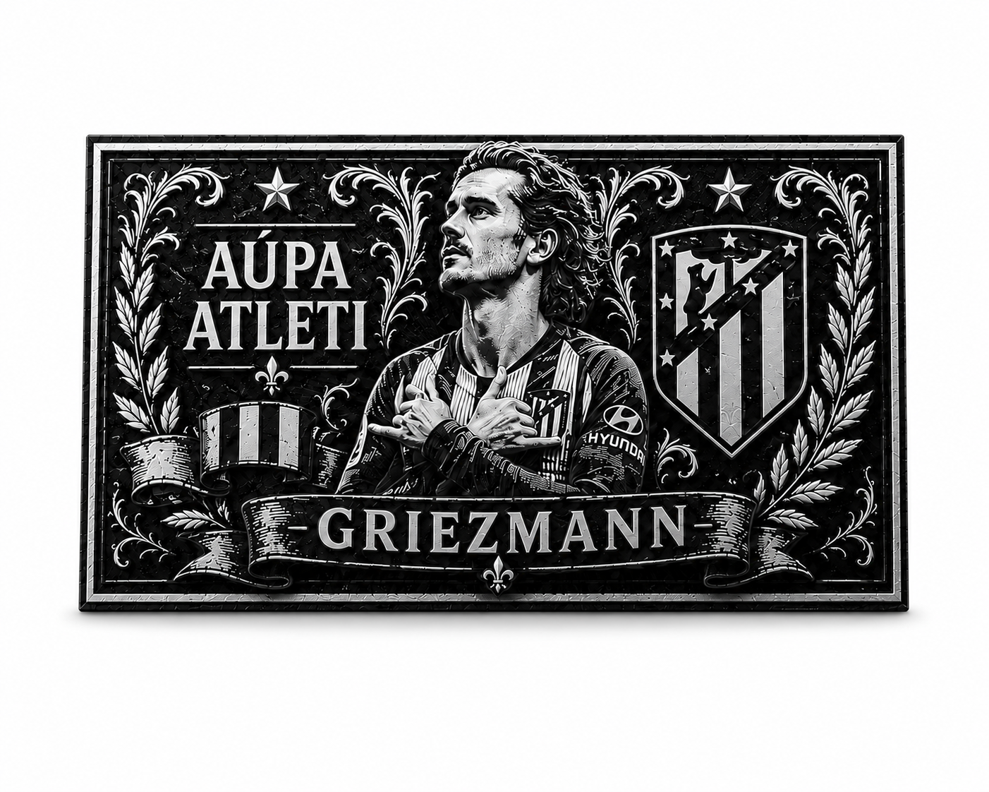 Cadre Décoratif 24cm — Griezmann | Atlético de Madrid