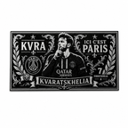 Cadre Décoratif Kvaratskhelia | PSG · 24 cm – vue 2