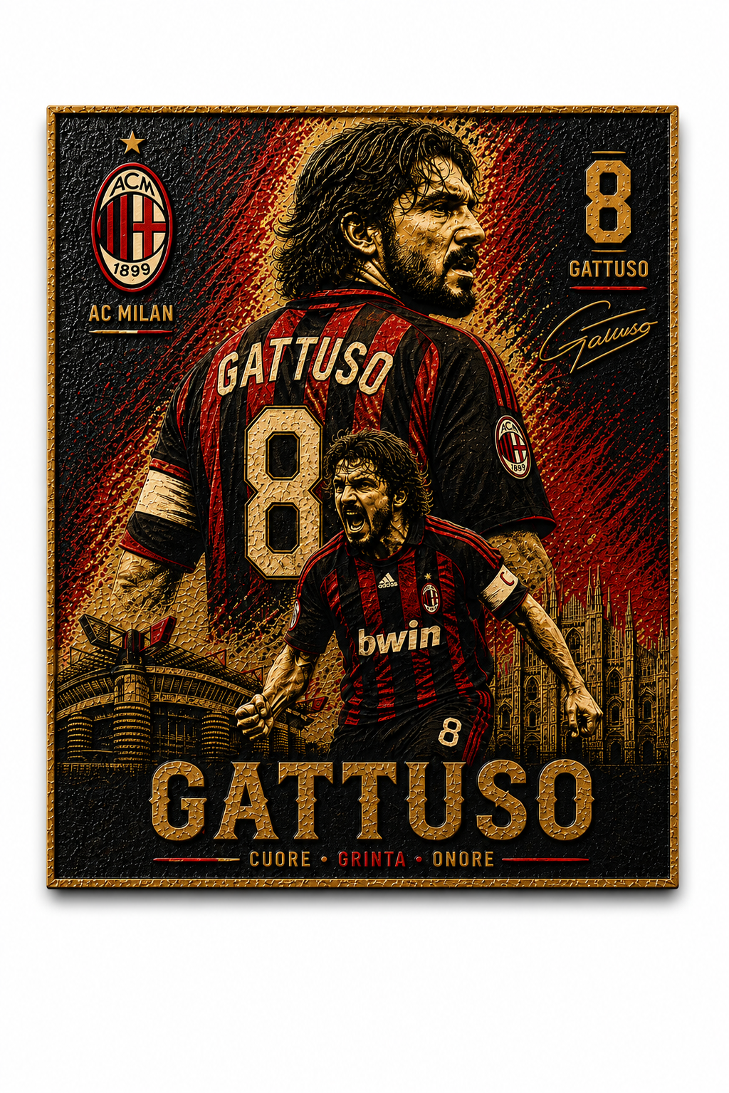 Graphique — Gennaro Gattuso — AC Milan